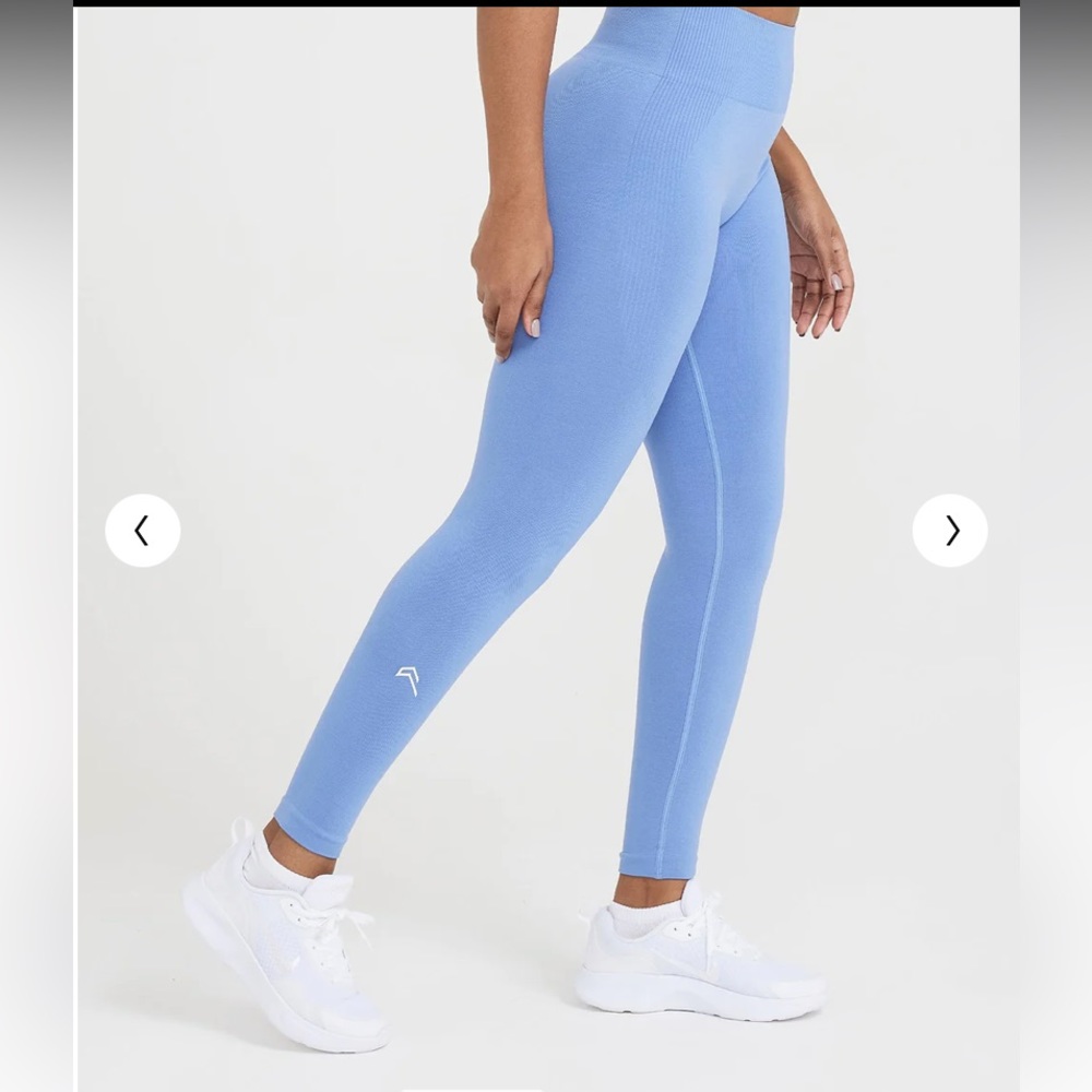 Over Active Classic Seamless light denim leggings